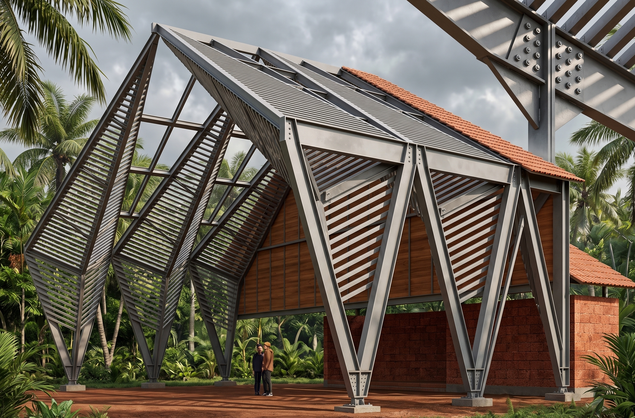 Structural Steel Frame Construction